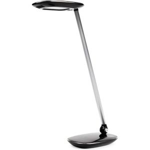 Jet Black Pebble Dimmable Led Desk Lamp with USB Charging Port, TOUCH CONTROL